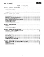 Предварительный просмотр 3 страницы Scag Power Equipment TLS20-18BV Operator'S Manual