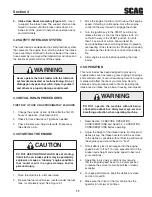 Предварительный просмотр 15 страницы Scag Power Equipment TLS20-18BV Operator'S Manual