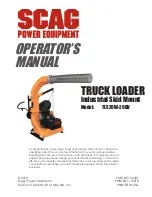 Предварительный просмотр 1 страницы Scag Power Equipment TLS20W-29BV Operator'S Manual