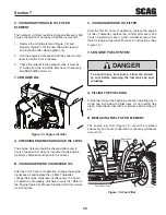 Preview for 39 page of Scag Power Equipment Turf Tiger Diesel Powered STT-28CAT Operator'S Manual