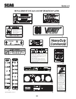 Preview for 70 page of Scag Power Equipment Turf Tiger Diesel Powered STT-28CAT Operator'S Manual