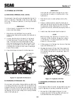 Предварительный просмотр 38 страницы Scag Power Equipment Turf Tiger Diesel Powered STT61V-25KBD Operator'S Manual