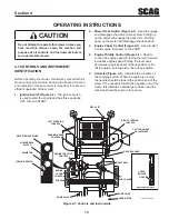 Предварительный просмотр 18 страницы Scag Power Equipment Turf Tiger SMST-72A Operator'S Manual