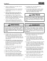 Preview for 9 page of Scag Power Equipment Turf Tiger STT-31EFI Operator'S Manual