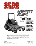 Preview for 1 page of Scag Power Equipment Turf Tiger STT52V-26CH-EFI Operator'S Manual