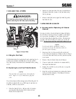 Предварительный просмотр 39 страницы Scag Power Equipment Turf Tiger STT61V-25KBD-SS Operator'S Manual