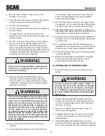 Preview for 8 page of Scag Power Equipment V-Ride II Operator'S Manual