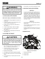 Preview for 18 page of Scag Power Equipment V-Ride II Operator'S Manual