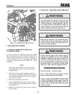 Preview for 41 page of Scag Power Equipment V-Ride II Operator'S Manual