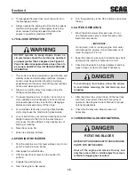 Preview for 19 page of Scag Power Equipment V-RIDE SVR61V-29FX Operator'S Manual