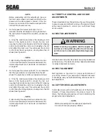 Preview for 26 page of Scag Power Equipment V-RIDE SVR61V-29FX Operator'S Manual