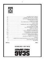 Предварительный просмотр 90 страницы Scag Power Equipment WALK-BEHIND SWZ-19KAI Operator'S Manual