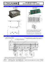 Preview for 1 page of Scaime ALCJB-X4 User Manual