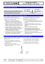 Preview for 2 page of Scaime ALCJB-X4 User Manual