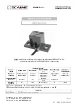 Scaime EPSIMETAL AX User Manual предпросмотр