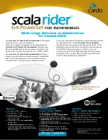 Scalarider G4 PowerSet Quick Start Manual предпросмотр