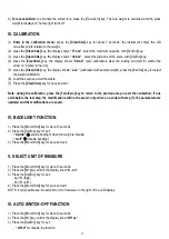 Preview for 4 page of Scale House OCSF-150 User Manual