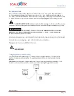 Preview for 3 page of SCALE-TEC 7600413 REVA Instructions Manual