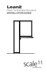 Предварительный просмотр 1 страницы Scale Lean2 Installation Manual