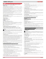 Preview for 3 page of Scame electrical solutions ADVANCE-GRP Series Installation, Use And Maintenance Manual