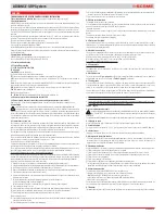 Preview for 4 page of Scame electrical solutions ADVANCE-GRP Series Installation, Use And Maintenance Manual