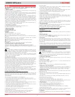 Preview for 6 page of Scame electrical solutions ADVANCE-GRP Series Installation, Use And Maintenance Manual