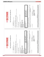 Preview for 8 page of Scame electrical solutions ADVANCE-GRP Series Installation, Use And Maintenance Manual