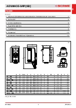 Preview for 3 page of Scame 16-32-63-125A Installation, Use And Maintenance Manual