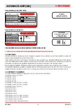 Preview for 14 page of Scame 16-32-63-125A Installation, Use And Maintenance Manual