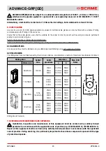 Preview for 20 page of Scame 16-32-63-125A Installation, Use And Maintenance Manual