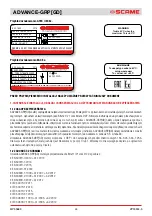 Preview for 44 page of Scame 16-32-63-125A Installation, Use And Maintenance Manual