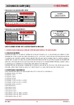 Preview for 54 page of Scame 16-32-63-125A Installation, Use And Maintenance Manual