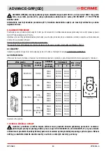 Preview for 80 page of Scame 16-32-63-125A Installation, Use And Maintenance Manual