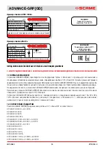 Preview for 94 page of Scame 16-32-63-125A Installation, Use And Maintenance Manual