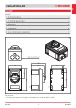 Preview for 3 page of Scame 590.XEM200X Manual