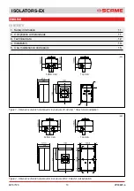 Preview for 10 page of Scame ISOLATORS-EX 20A Installation, Use And Maintenance Manual