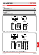 Preview for 59 page of Scame ISOLATORS-EX 20A Installation, Use And Maintenance Manual