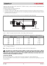 Предварительный просмотр 16 страницы Scame ZENITH-P 644.0200 Installation, Use And Maintenance Manual