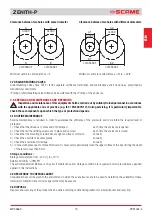 Предварительный просмотр 19 страницы Scame ZENITH-P 644.0200 Installation, Use And Maintenance Manual