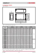 Предварительный просмотр 22 страницы Scame ZENITH-P 644.0200 Installation, Use And Maintenance Manual