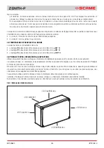 Предварительный просмотр 26 страницы Scame ZENITH-P 644.0200 Installation, Use And Maintenance Manual