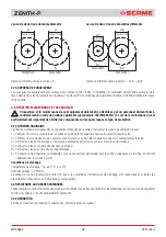 Предварительный просмотр 28 страницы Scame ZENITH-P 644.0200 Installation, Use And Maintenance Manual