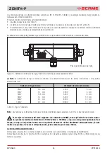 Предварительный просмотр 34 страницы Scame ZENITH-P 644.0200 Installation, Use And Maintenance Manual