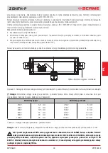 Предварительный просмотр 43 страницы Scame ZENITH-P 644.0200 Installation, Use And Maintenance Manual