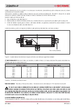 Предварительный просмотр 52 страницы Scame ZENITH-P 644.0200 Installation, Use And Maintenance Manual