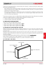 Предварительный просмотр 53 страницы Scame ZENITH-P 644.0200 Installation, Use And Maintenance Manual