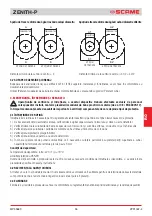 Предварительный просмотр 55 страницы Scame ZENITH-P 644.0200 Installation, Use And Maintenance Manual