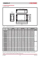 Предварительный просмотр 58 страницы Scame ZENITH-P 644.0200 Installation, Use And Maintenance Manual