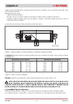 Предварительный просмотр 70 страницы Scame ZENITH-P 644.0200 Installation, Use And Maintenance Manual