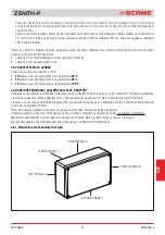 Предварительный просмотр 71 страницы Scame ZENITH-P 644.0200 Installation, Use And Maintenance Manual